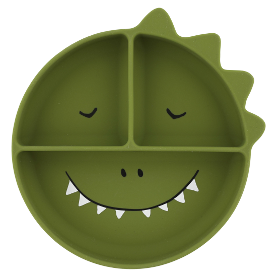Trixie Mr. Dino - Silikon Vakumlu Bölmeli Tabak