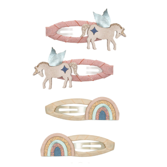 Mimi & Lula Winged Unicorn & Rainbow 4-lü Toka